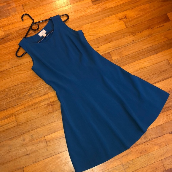 NWOT Ann Taylor Loft turquoise dress - Picture 1 of 11